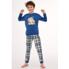 Cornette Chlapčenské pyžamo Bears - medvedík Modrá 146-152