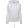 Build Your Brand Dámska mikina s kapucňou BY097 White L
