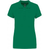 KARIBAN VINTAGE K255 / Dámska piqué polokošeľa s krátkym rukávom - kelly green XL
