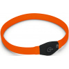 Karlie Obojok USB Visio Light LED nabíjací 65cm oranžový