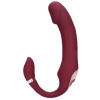 Shots Loveline Bendable Vibrating Strapless Strap on Merlot Grape vibračné vkladacie dildo s pohyblivou špičkou