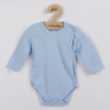 NEW BABY Dojčenské body celorozopínacie New Baby Classic modré - 50