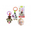 Teddies chrastítko hryzátko zvířátko 19 cm