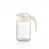 Sklenený džbán s viečkom QLUX Fiore 660ml