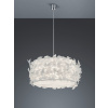 Trio - NEST Trio - svietidlo závesné - biely plast - ø 500mm