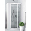 ROTH LEGA LINE PD3N 100cm sprchové dvere do niky / sprchový kút - 04 biela - 11 sklo grape
