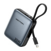 Powerbanka Vention 10000 mAh šedá (FHEH0)