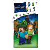 Halantex Obliečky Minecraft Attack Bavlna 140x200 70x90