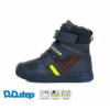 Chlapčenská zimná obuv D.D.step W068-359 royal blue 25-30