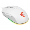 MSI Gear MSI herní myš CLUTCH GM11 WHITE Gaming/ 5.000 dpi/ RGB Lighting/ 6 tlačítek/ USB S12-0401950-CLA