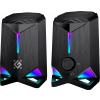 Reproduktory Defender GRAVITY 2.0 6W USB s RGB LED podsvietením