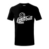 Florbal team - Tričko detské bavlnené - 104-110cm / 3-4 roky ( Čierna )