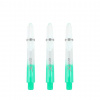 XQMax Darts Násadky Gradient with Logo - midi - clear green