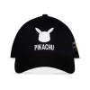DIFUZED Pokemon Pikachu Kšiltovka čierna so zahnutým šiltom