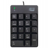 Adesso AKB-601UB/ drátová numerická klávesnice/ odolná proti polití tekutinou/ USB/ černá (AKB-601UB)