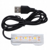 LED žiarivka lampa do akvária USB žltá