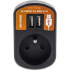 Retlux RPC 70 BK Zásuvka s 2xUSB, 5V/2100mA 50005955