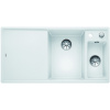 Blanco AXIA III 6S-F 523486 drez s odkvapom, drez vpravo biela drez do roviny