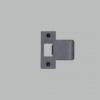 Buster + Punch BUSTER+PUNCH Strike Plate / T Shape / 75 Mm Door - dverové kovanie FARBA: Gun Metal