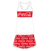 Coca-Cola - licence Dievčenské pyžamo - Coca-Cola 5204019, biela / červená Farba: Biela, Veľkosť: 164