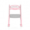 Schodíky na WC Loostep, Blush PInk