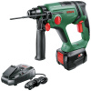Bosch Home and Garden Universal Hammer -aku vŕtacie kladivo 18 V 4.0 Ah Li-Ion akumulátor + akumulátor, vr. nabíjačky, + púzdro; 06039D6004