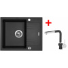 Sinks Linea 600 XC Metalblack + Mix 3 P GR
