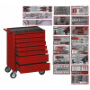 TengTools - dielenský vozík 7 zásuviek 302 prvkov TENG_302