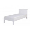 Posteľ WHITE HOME ACC01 90x200 cm Barevné provedení: Bílá patina K03 - bílá patina K03