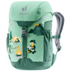 DEUTER Detský turistický batoh SCHMUSEBÄR spearmint-seagreen - zelený