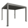 Biohort Pergola 3,5 x 3,5 kremeňovo sivá 367,5 x 367,5 cm
