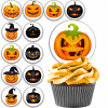 POPLATKY NA BÁBOVKY POPLATKY MUFFINKY HALLOWEEN TEKVICA PAVÚKY 12ks