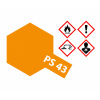 Farba v spreji na lexan Tamiya - PS-43 Translucent Orange Polycarbonate 100ml