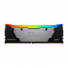 Kingston FURY Renegade / DDR4 / 16GB / 3600MHz / CL16 / 1x16GB / RGB / Black KF436C16RB12A / 16