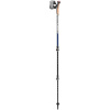 LEKI Nordic Walking palice Traveller Carbon, polnočná modrá tmavá metalická-svetlá antracitová-biela, 90 - 130 cm