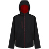 Regatta Professional Bunda Navigate TRA 705, softshellová COT36A705y2805-black/class 2XL Černá/červená