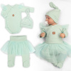 Rastúca súprava 3D Lux, Sweet Angel - mätová, 68/74 Baby Nellys
