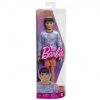 Barbie Fashionista chlapčenská bábika v modro-ružovom tričku so srdiečkami - Mattel