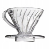 Plastový dripper na kávu V60-02 Alternatívna metóda varenia kávy 1-4 cup