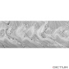 Dictum 831822 - Damasteel® DS93X™ Bjórkmans Twist™ Damascus Steel, 32 x 4 x 210 mm - Materiál