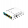 MikroTik RouterBOARD hEX PoE, 800MHz CPU, 128MB RAM, 5xGLAN, USB, PoE 802.3at, USB, SFP, vrátane L4 (RB960PGS)