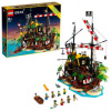 LEGO 21322 Zátoka pirátů z lodě Barakuda