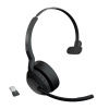 Jabra Evolve2 55 Slúchadlá s mikrofónom Bezdrôtový Pres hlavu Kancelária / call centrum Bluetooth Čierna (25599-889-999)