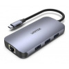 Unitek Hub N9+ USB-C HDMI, PD 100W, čítačka kariet D1071A