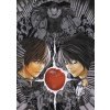 CUKROVÁ TLAČ jedlý obrázok na tortu Cukrová hmota Death Note Kira a L Anime Manga