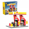 KOCKY CADA MALÁ ČERPACIA STANICA SHELL 305 PRVKOV BUDOVA