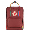 Fjällräven Kanken Rainbow Ox Red-Rainbow Patternl 16 l