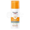 Eucerin Sun ochranný krémový gél SPF50+ tónovací medium 50 ml 50 ml opaľovací gél-krém na tvár