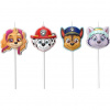 Sviečky na tortu Paw Patrol 4 ks - Dekora