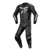 dvoudílná kombinéza GP FORCE LURV, ALPINESTARS (černá/bílá) 2024 M105-66